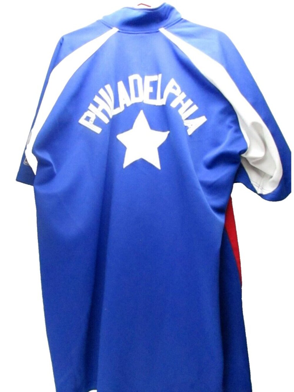 Philadelphia 76ers Men's 3XL NBA Hardwood Classics Pre-Game Jersey